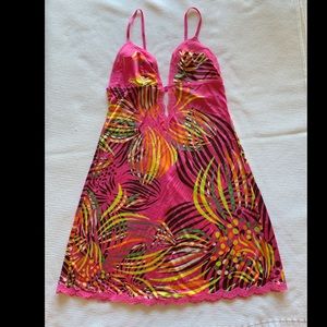 New Victoria’s Secret Open Back Pink Lingerie